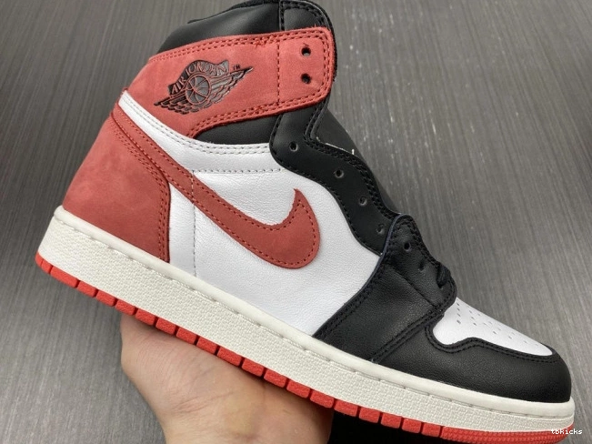 Rep TB Air 555088-112 OG High Retro Jordan 'Track Red' 1 0726